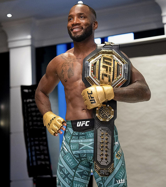 Venum UFC Unrivaled Leon Edwards Men's Vale Tudo Shorts Green - The Fight Club