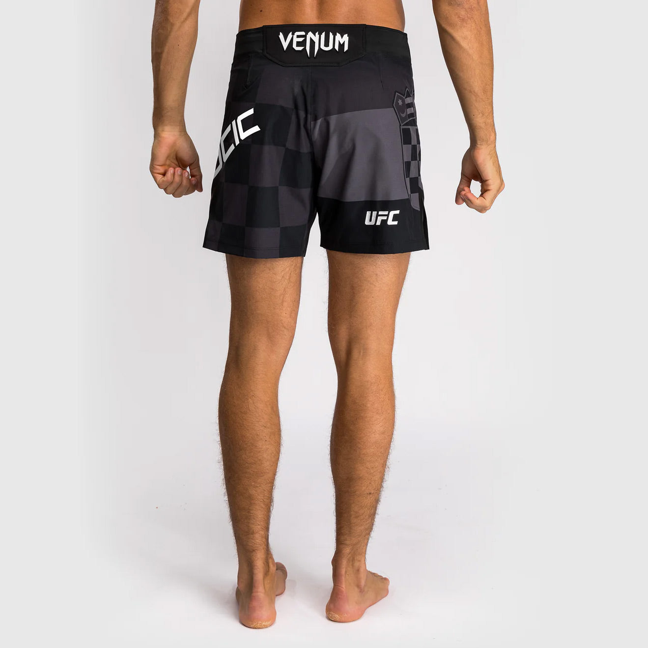 Venum UFC Unrivaled Stipe Miocic Men’s Short Fit Fight Shorts Black - The Fight Club