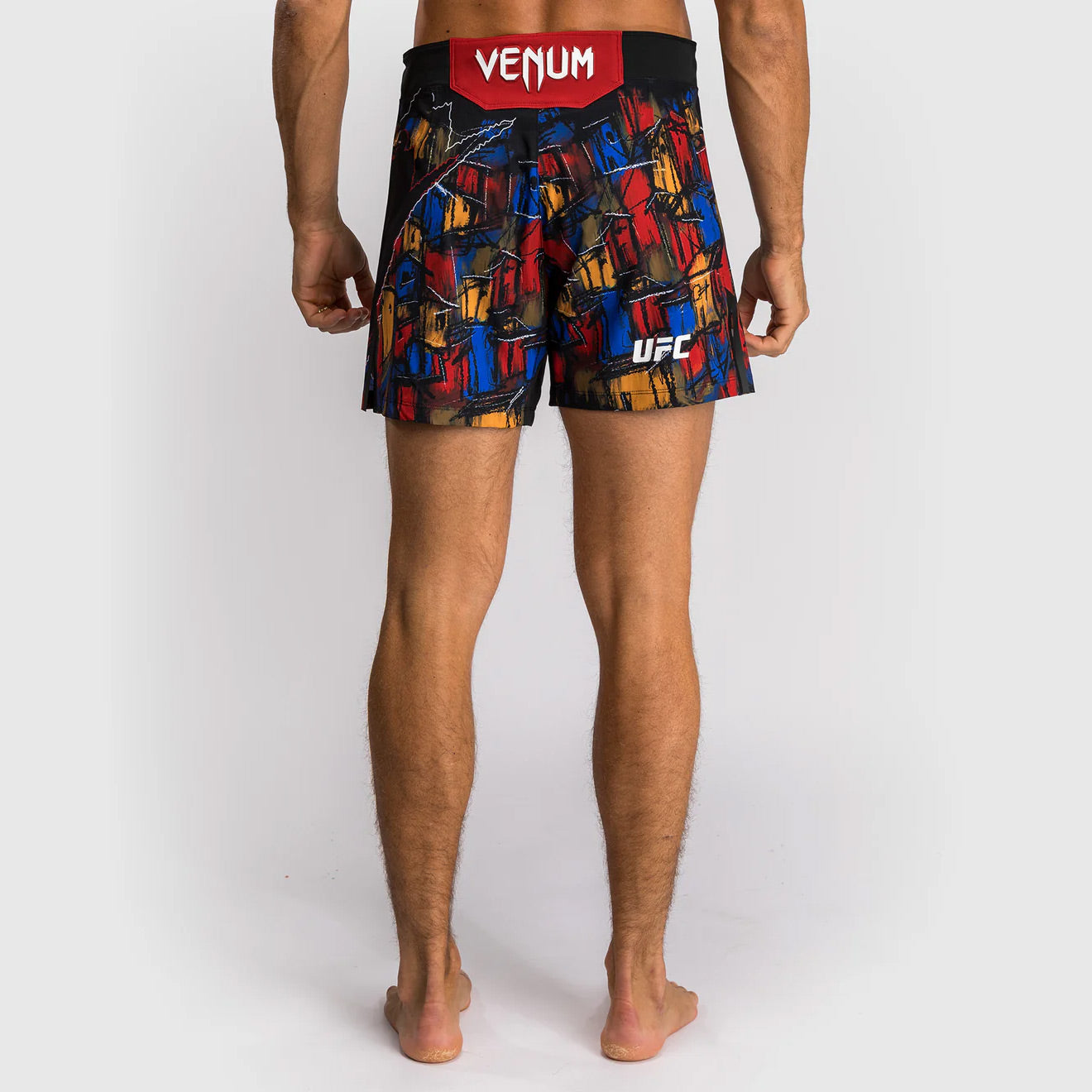 Venum UFC Unrivaled Charles Oliveira Fight Shorts Red - The Fight Club