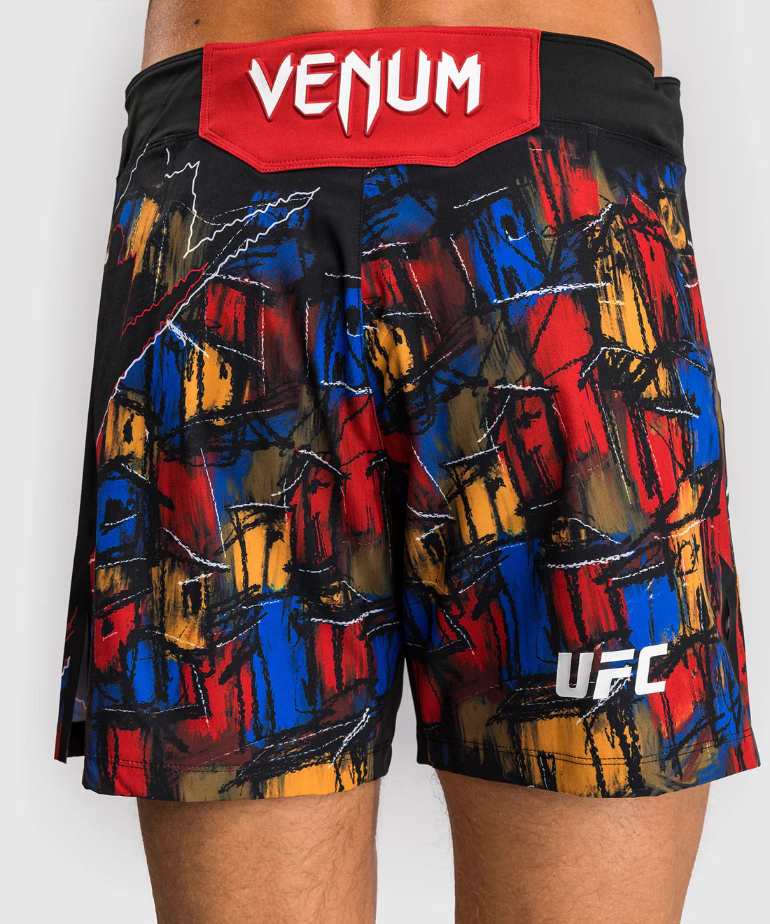 Venum UFC Unrivaled Charles Oliveira Fight Shorts Red - The Fight Club