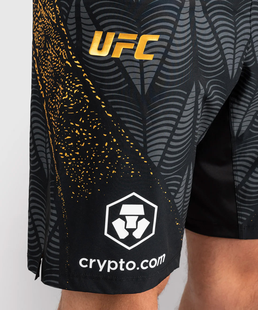 Venum Men's UFC Zenith Champion Authentic Fight Night Long Fit Fight Shorts - The Fight Club