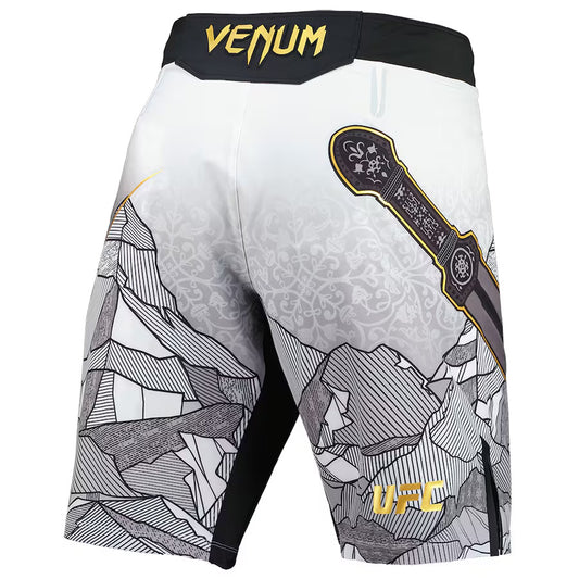 Venum UFC Unrivaled Islam Makhachev Men's Fight Shorts - White/Black