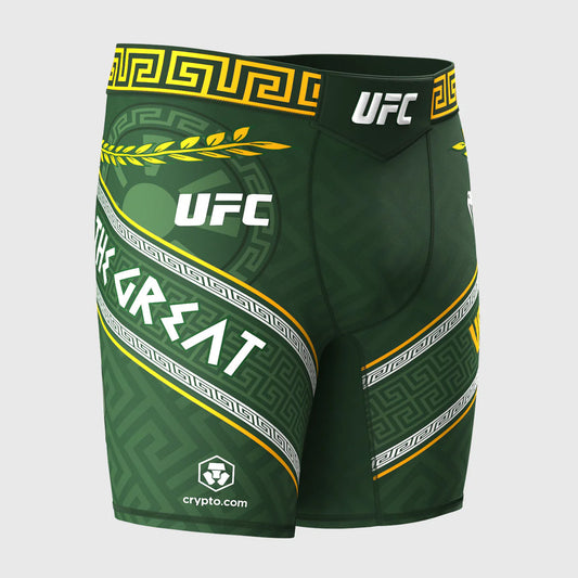 Venum UFC Unrivaled Alexander Volkanovski Men's Vale Tudo Shorts Green - The Fight Club
