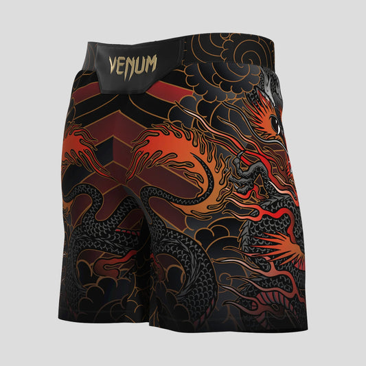 Venum UFC Unrivaled Alexandre Pantoja Short Fit Fight Shorts Red - The Fight Club