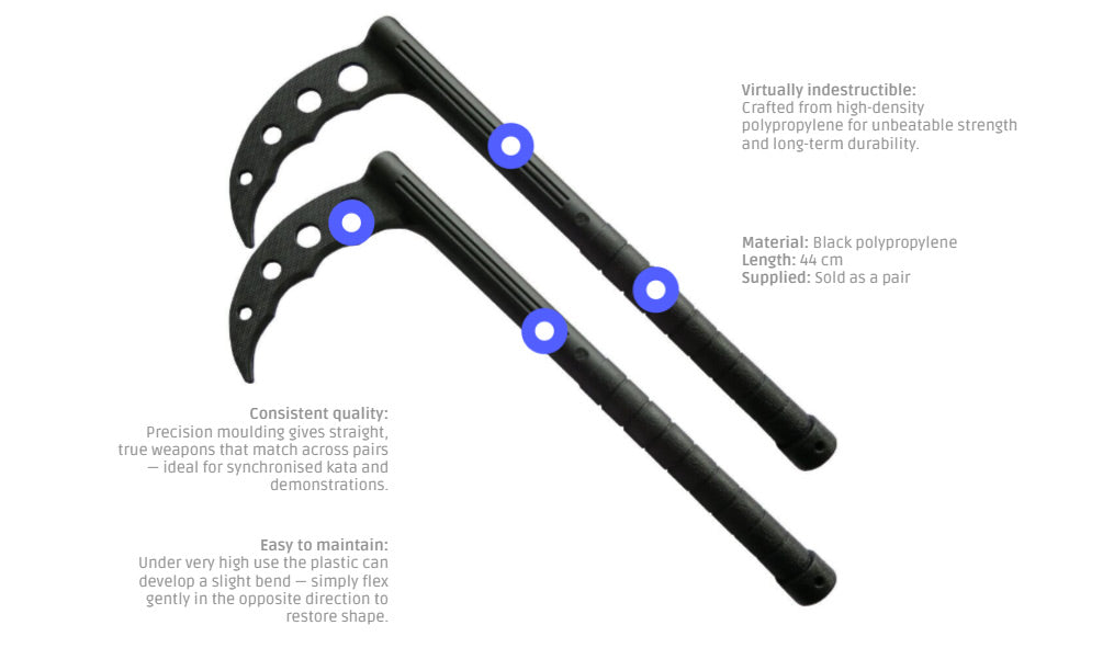 Morgan Polypropylene Kama (Pair)