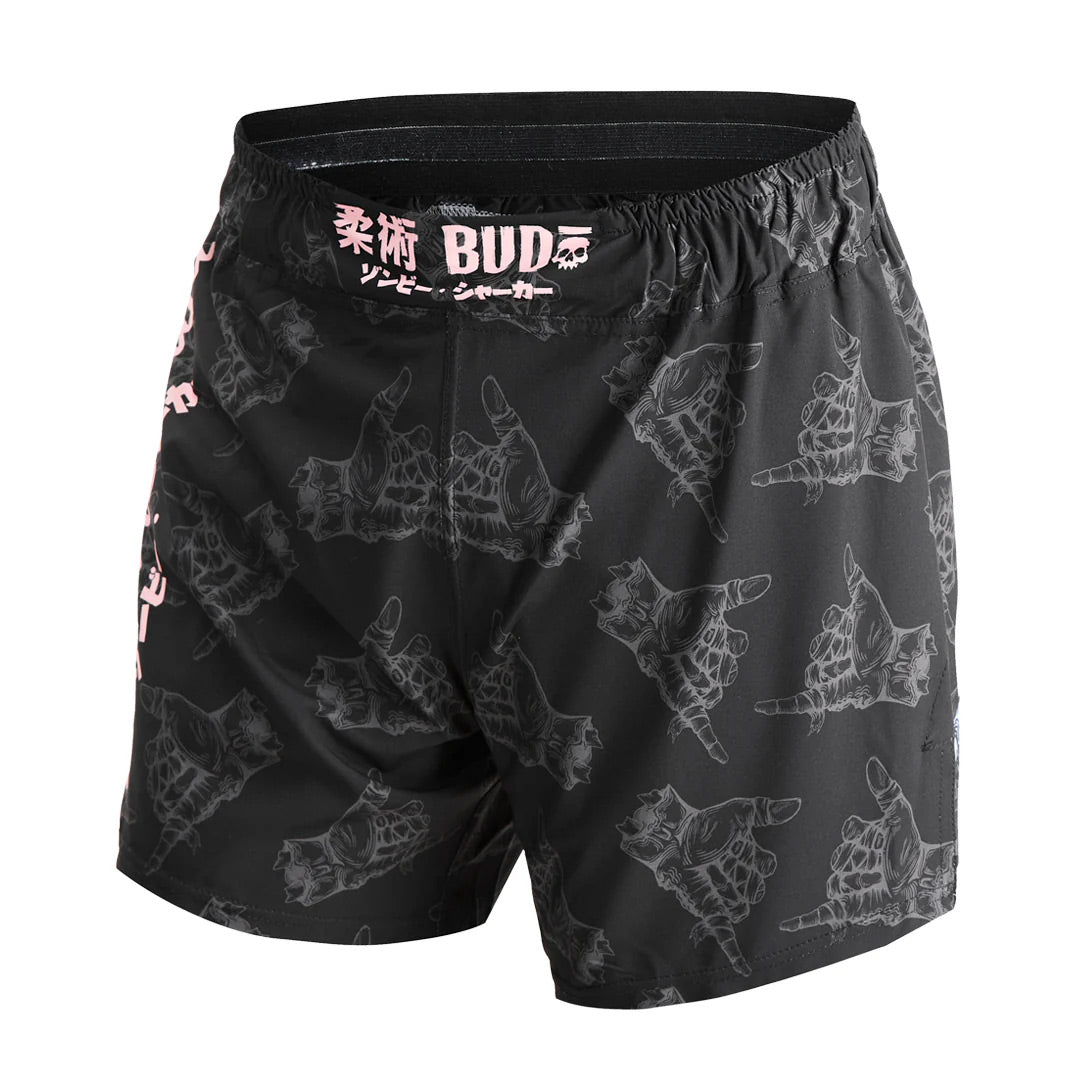 Budo Zombie Shaka 5 inch Ultra Light Fight Shorts - The Fight Club