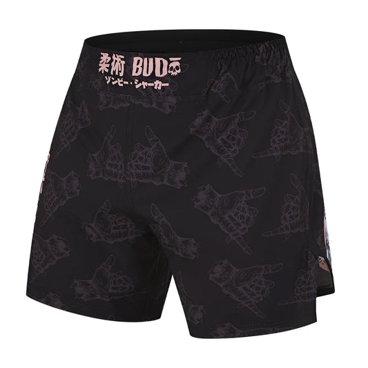 Budo Zombie Shaka 5 inch V2.0 Fight Shorts - The Fight Club