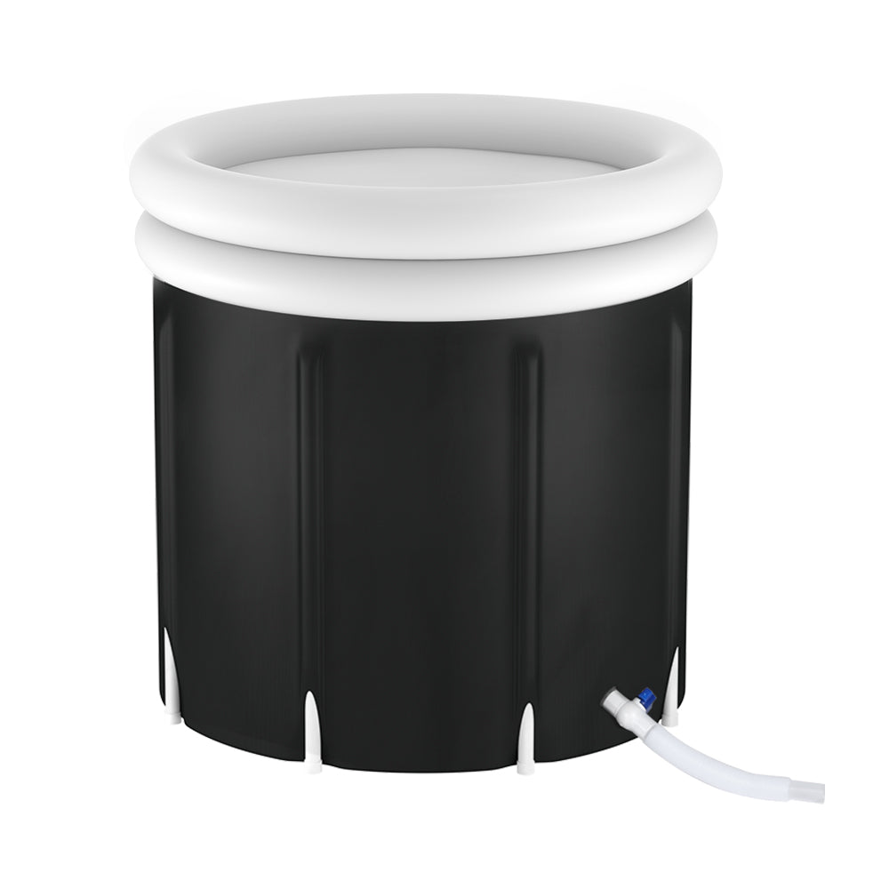 Portable Ice Bath Tub 80x80cm Inflatable Folding Bathtub Spa Massage - The Fight Club