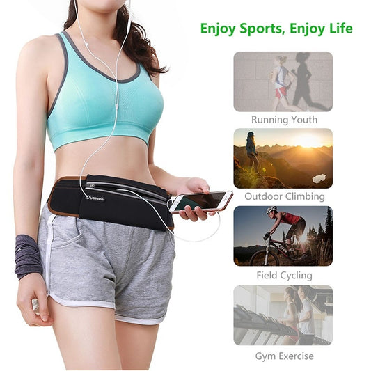 UGREEN Sport Running Waist Pack Waterproof Belt Black 20818 - The Fight Club