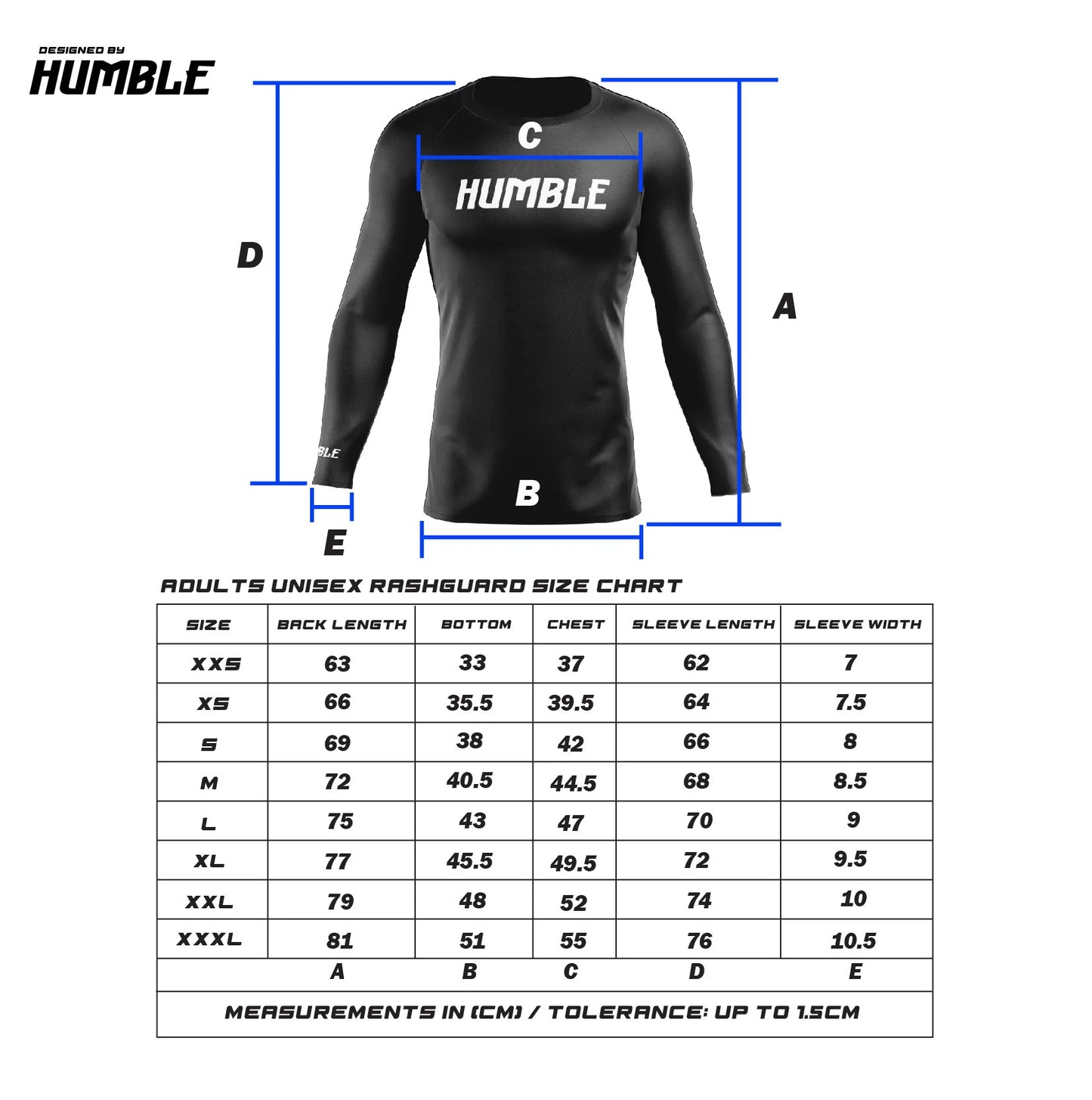 Humble Ranked Rash Guard Long Sleeve Brown - The Fight Club