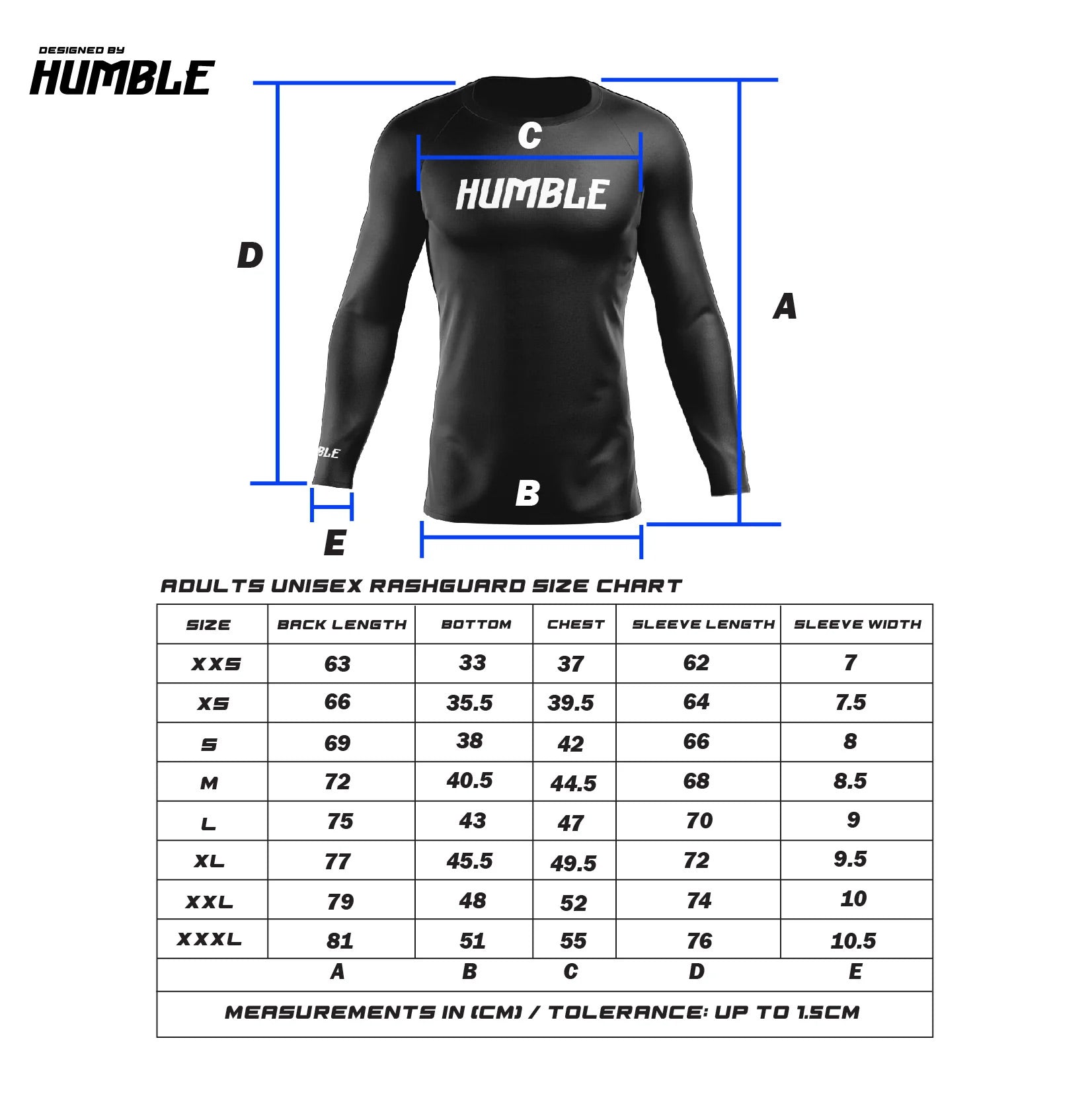 Humble Ranked Rash Guard Long Sleeve Purple - The Fight Club