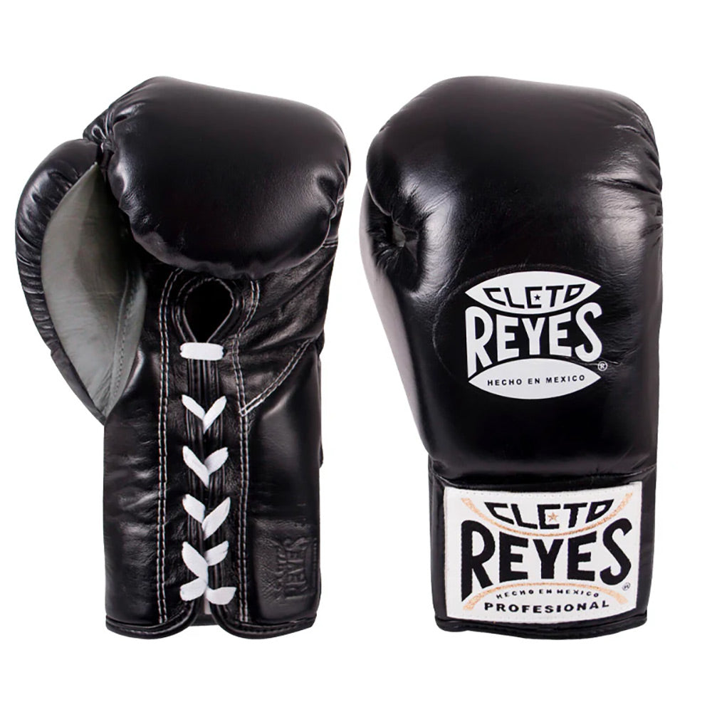 Cleto Reyes Official Professional Boxing Gloves Black - The Fight Club