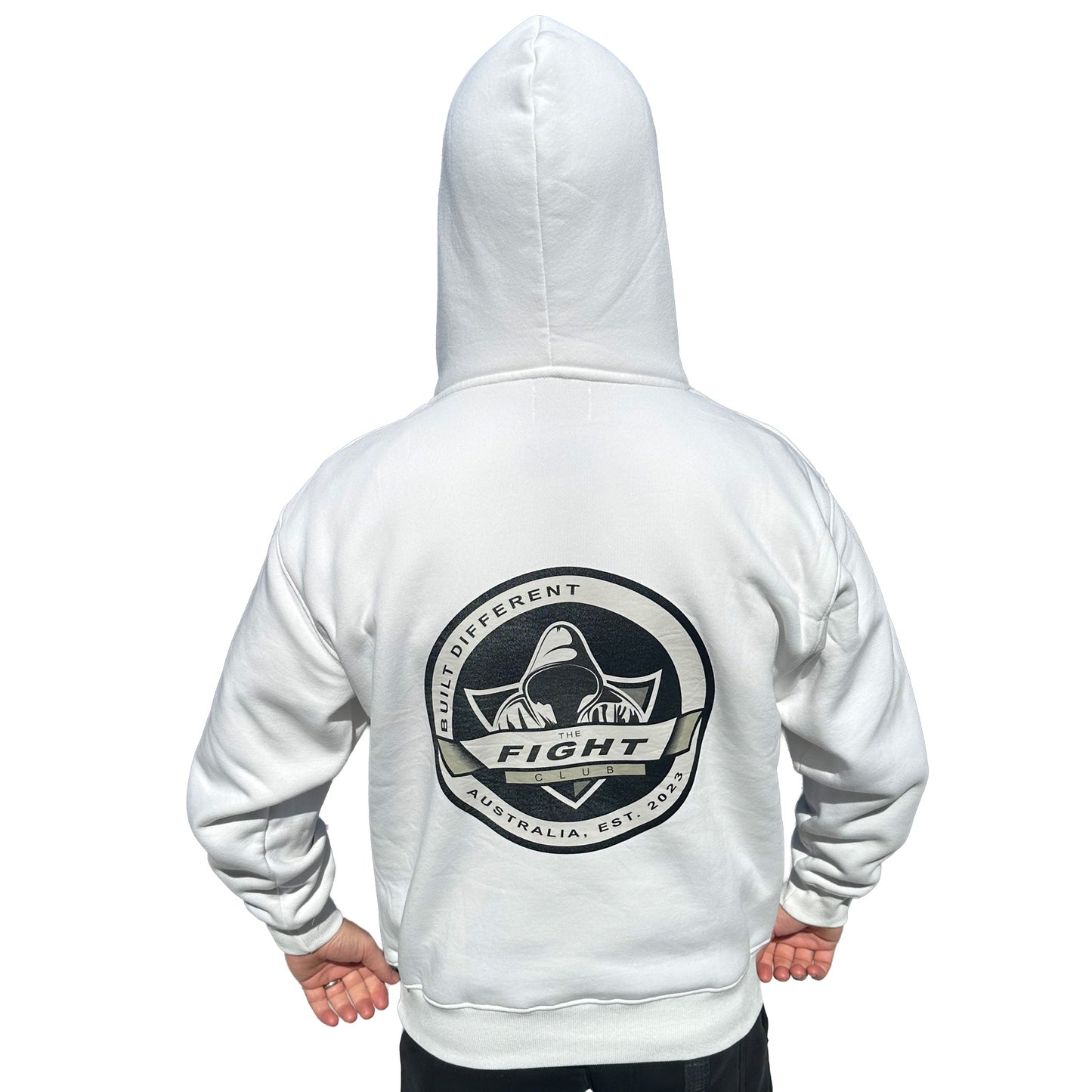 The Fight Club Hoodie - White