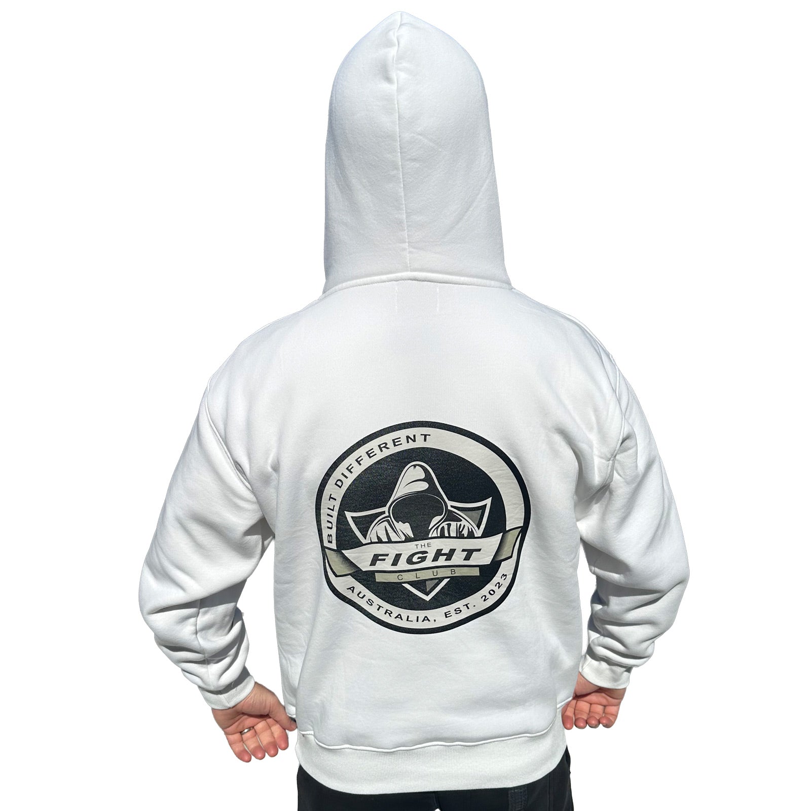 The Fight Club Hoodie - White