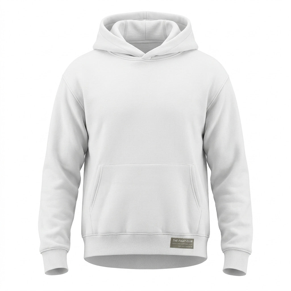 The Fight Club Hoodie - White