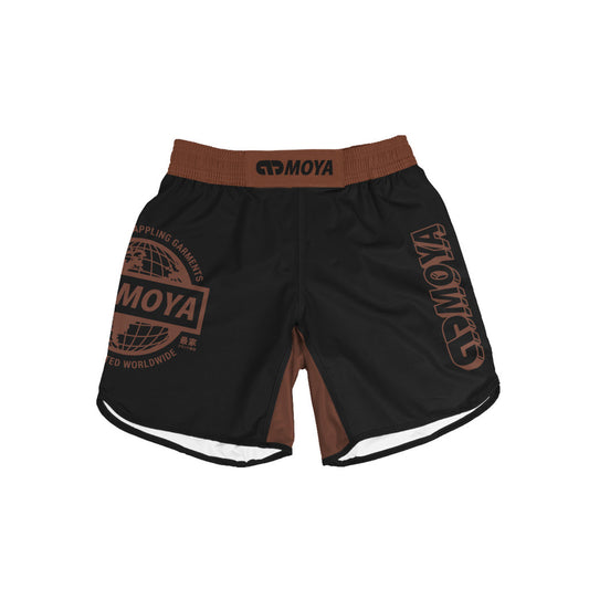 Moya Ranked Training Shorts Brown - The Fight Club