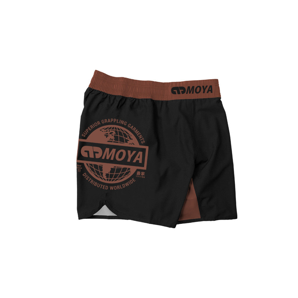 Moya Ranked Training Shorts Brown - The Fight Club