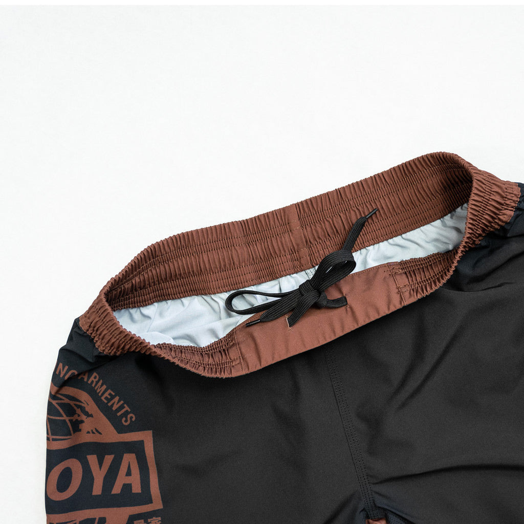 Moya Ranked Training Shorts Brown - The Fight Club