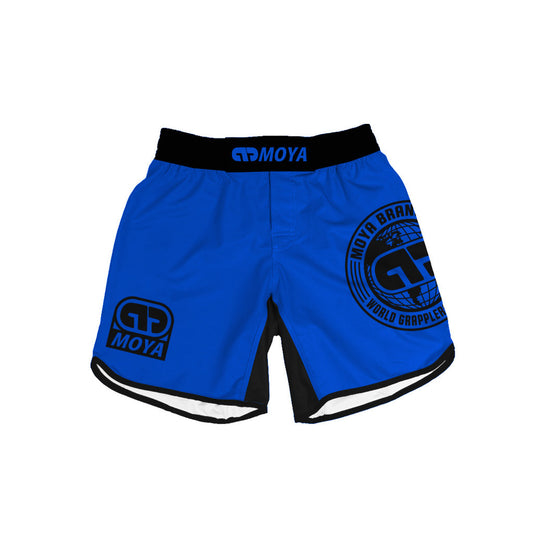 Moya Ranked Training Shorts Blue - The Fight Club