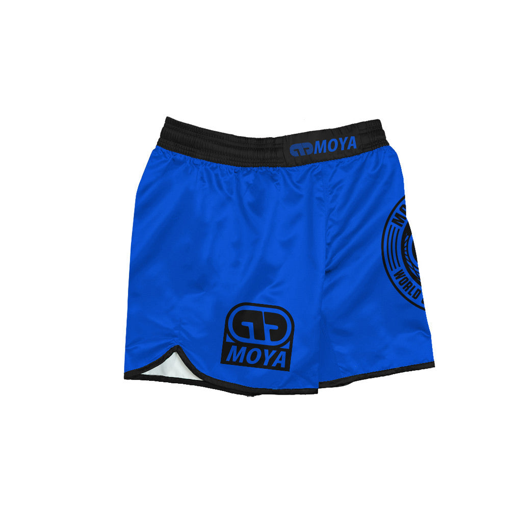 Moya Ranked Training Shorts Blue - The Fight Club