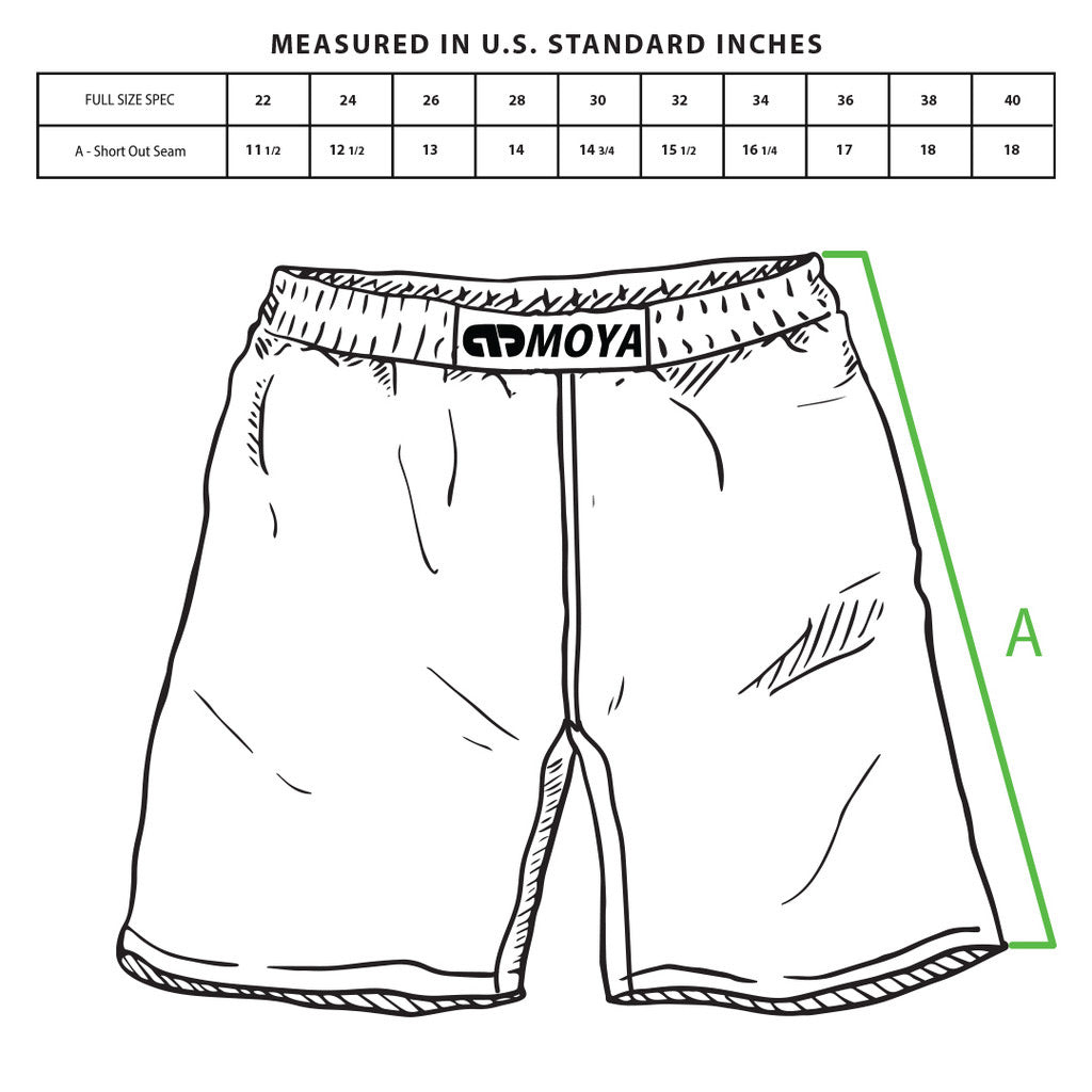 Moya Ranked Training Shorts Blue