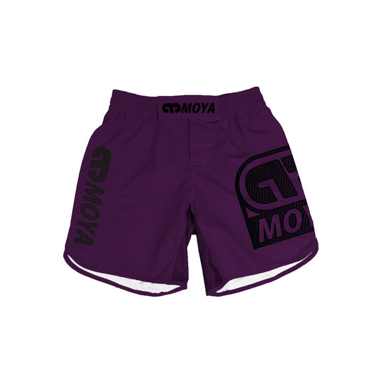 Moya Ranked Training Shorts Purple - The Fight Club