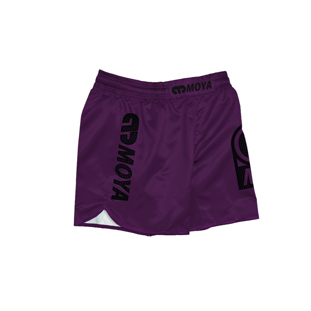 Moya Ranked Training Shorts Purple - The Fight Club