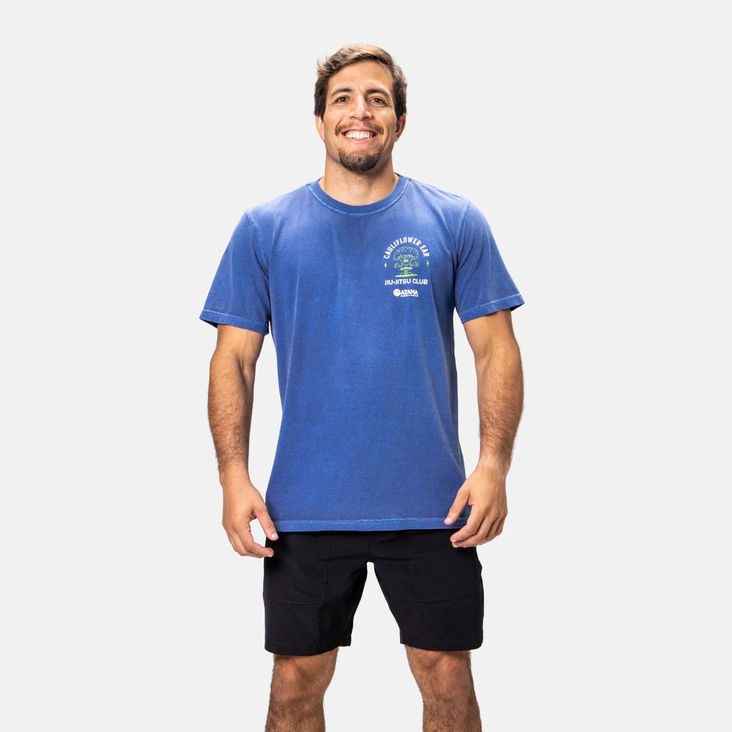 Atama Cauliflower Ear T-Shirt Blue - The Fight Club
