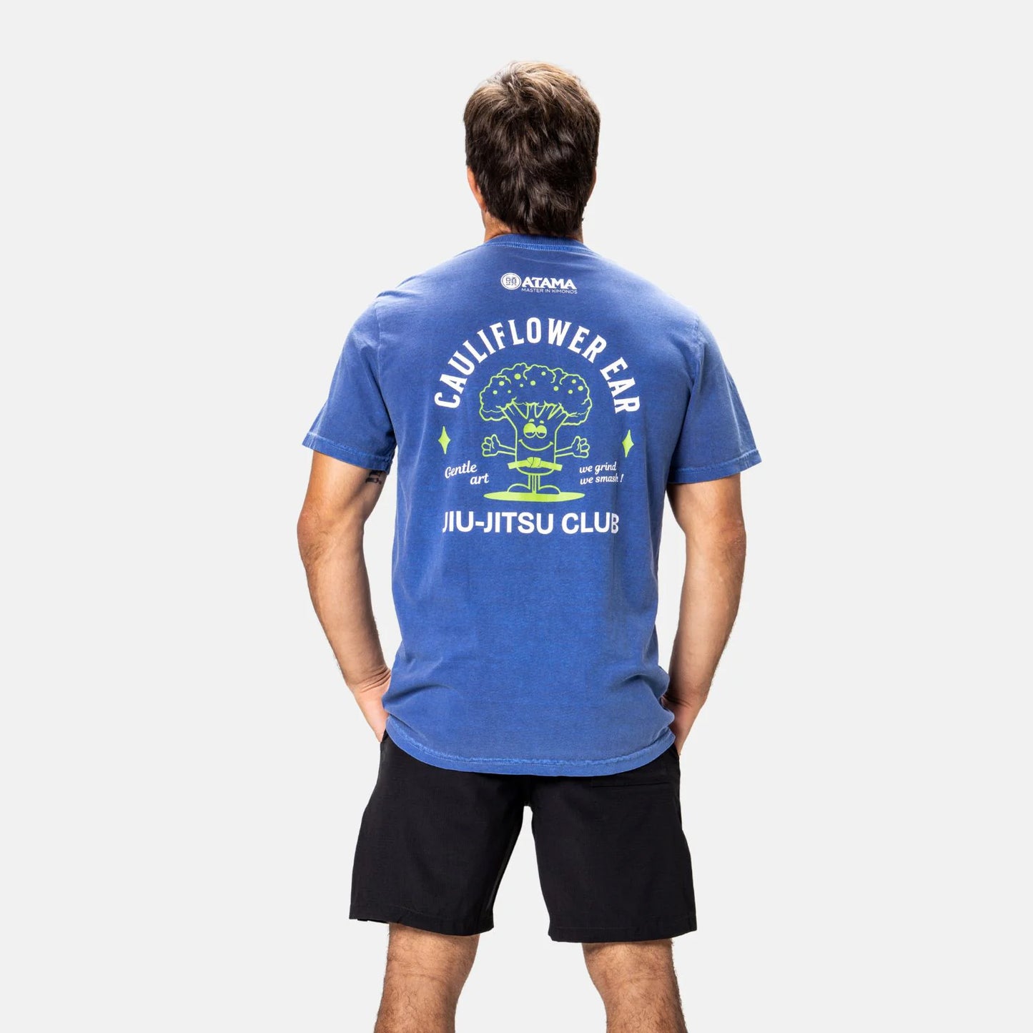 Atama Cauliflower Ear T-Shirt Blue - The Fight Club