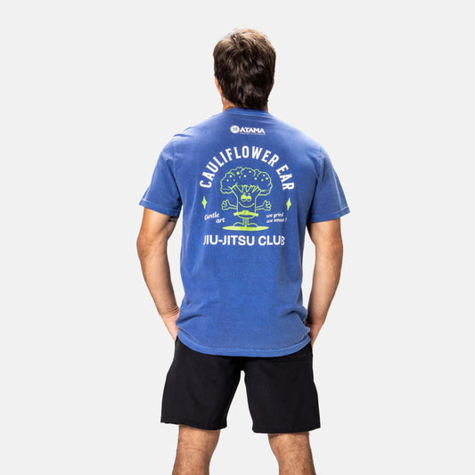 Atama Cauliflower Ear T-Shirt Blue - The Fight Club