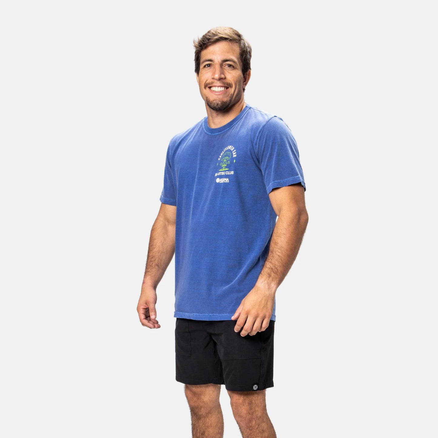 Atama Cauliflower Ear T-Shirt Blue - The Fight Club