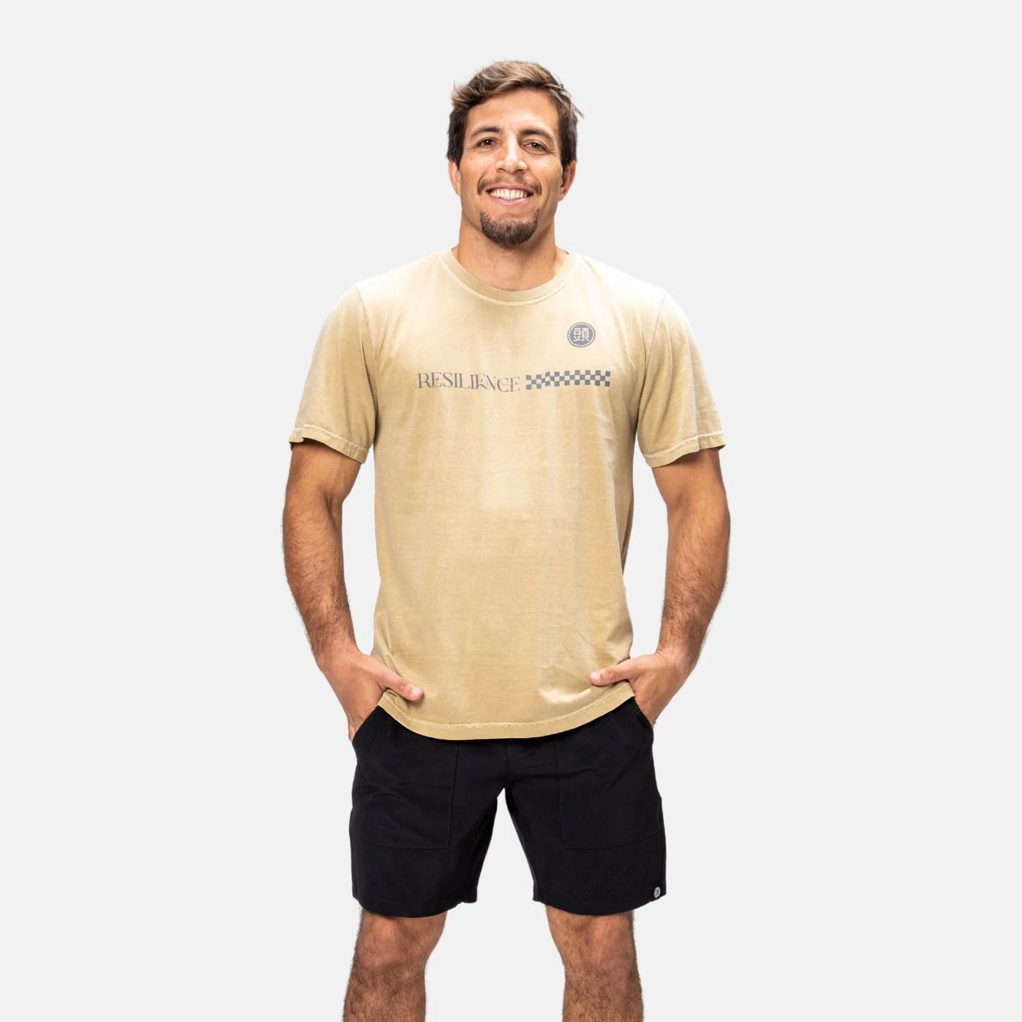 Atama Resilience T-Shirt Beige - The Fight Club