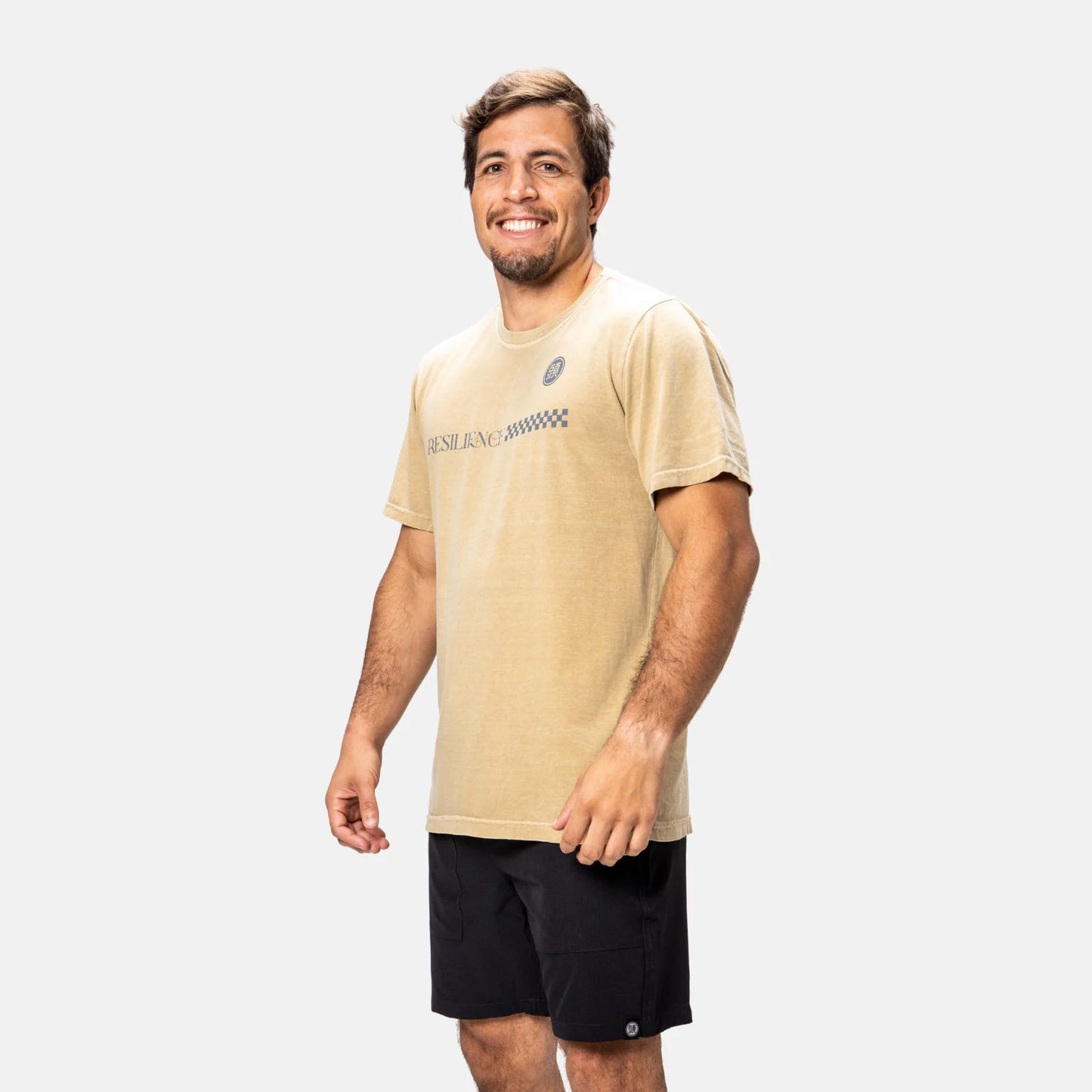 Atama Resilience T-Shirt Beige - The Fight Club