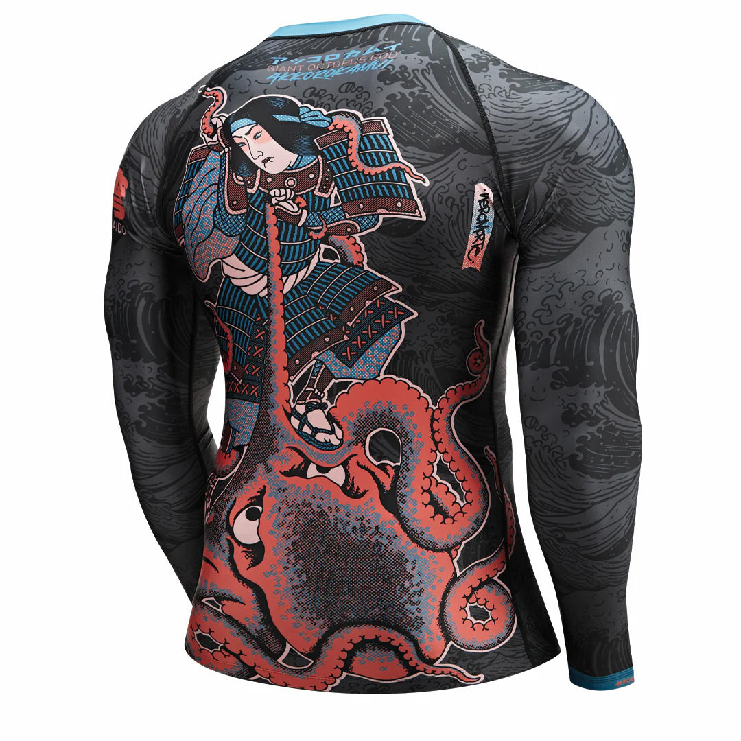 Budo Akkorokamui Rash Guard Long Sleeve - The Fight Club