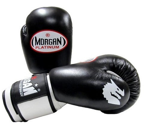 Morgan V2 Platinum Leather Sparring Gloves (10-12-14-16oz) - The Fight Club