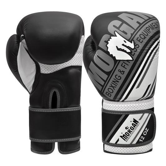 Morgan Aventus Leather Boxing Gloves (10-12-14-16oz) - The Fight Club