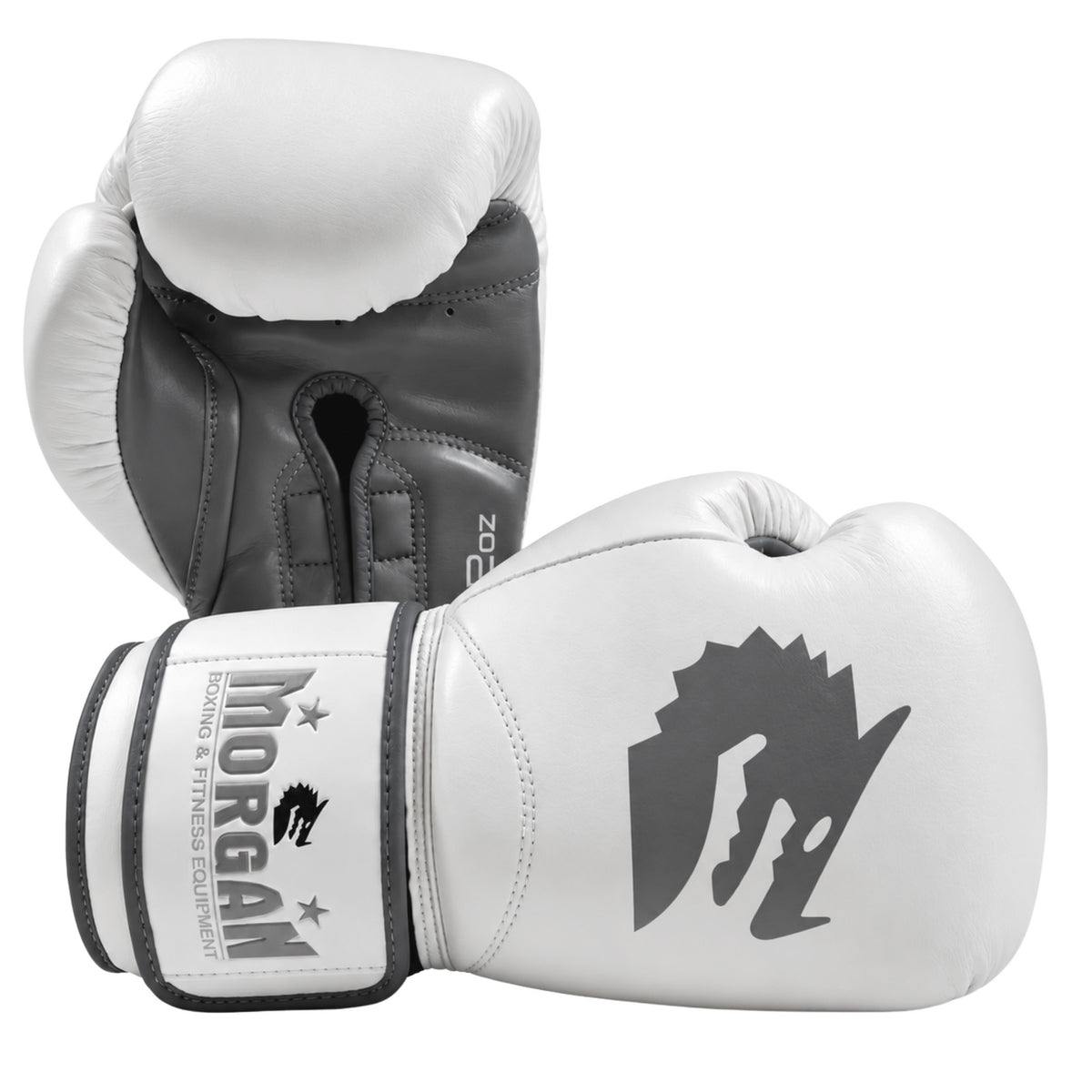 Morgan White Knight Boxing Gloves - The Fight Club