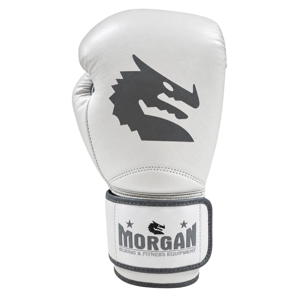 Morgan White Knight Boxing Gloves - The Fight Club
