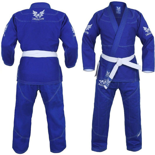 Dragon V2 BJJ Gi Blue - The Fight Club