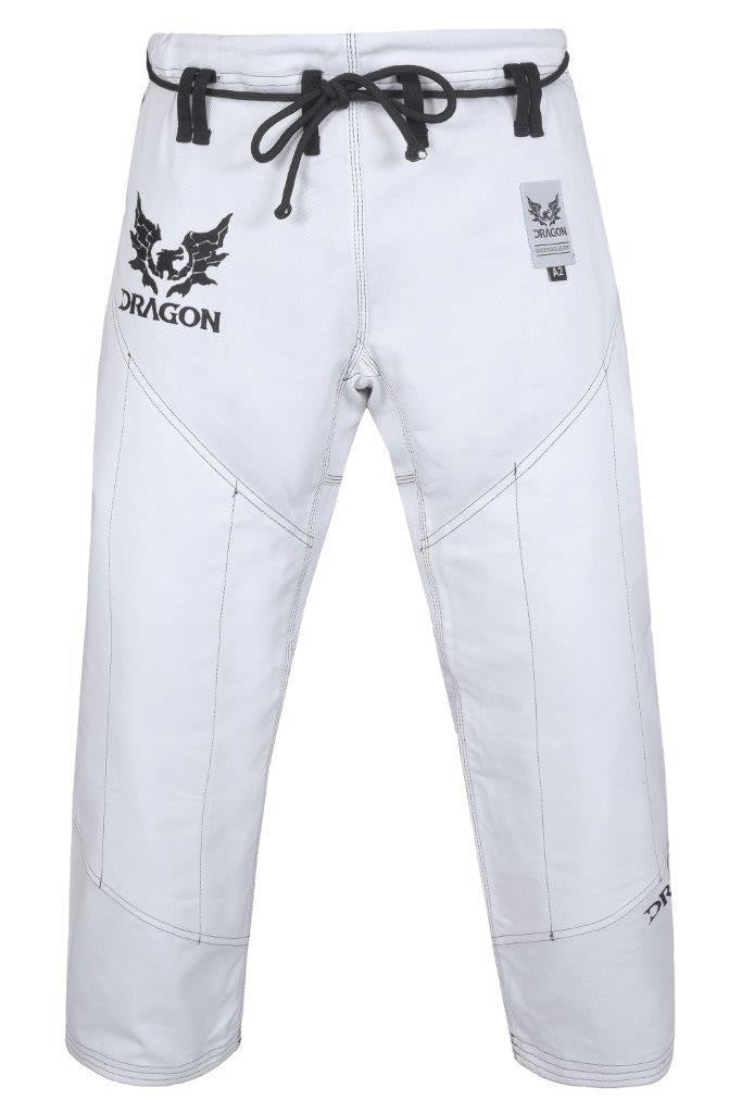 Dragon V2 BJJ Gi White - The Fight Club