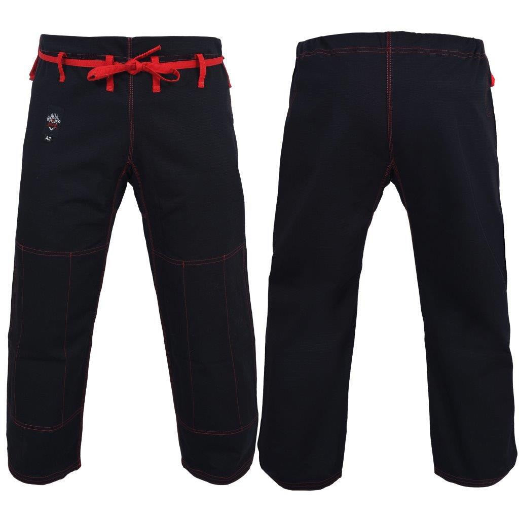 Dragon Fight Wear Competition BJJ Pants Black - The Fight Club