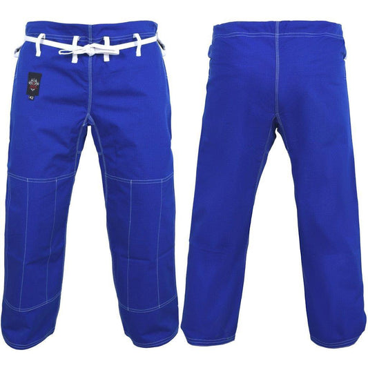 Dragon Fight Wear Competition BJJ Pants Blue - The Fight Club