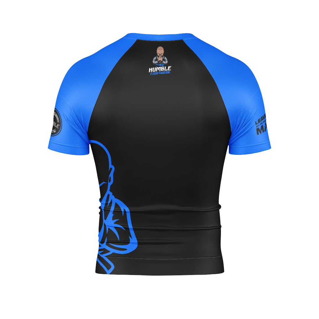 Humble Ranked Rash Guard Blue - The Fight Club