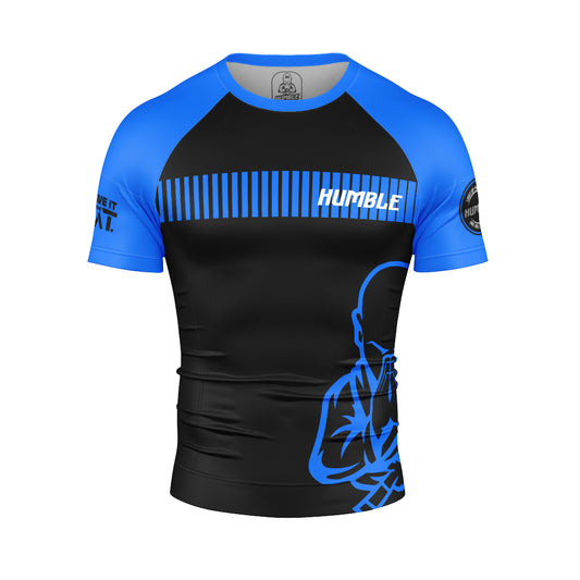 Humble Ranked Rash Guard Blue - The Fight Club