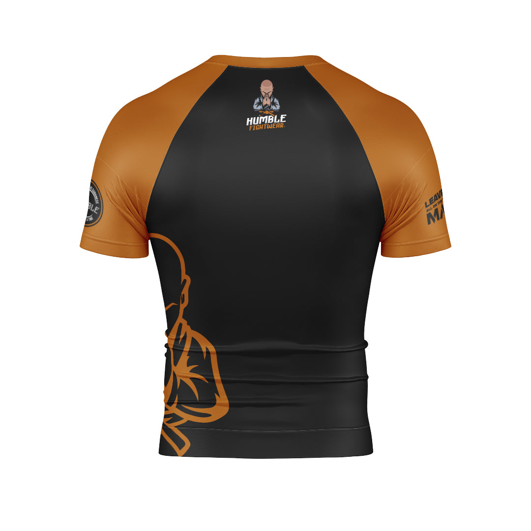 Humble Ranked Rash Guard Brown - The Fight Club