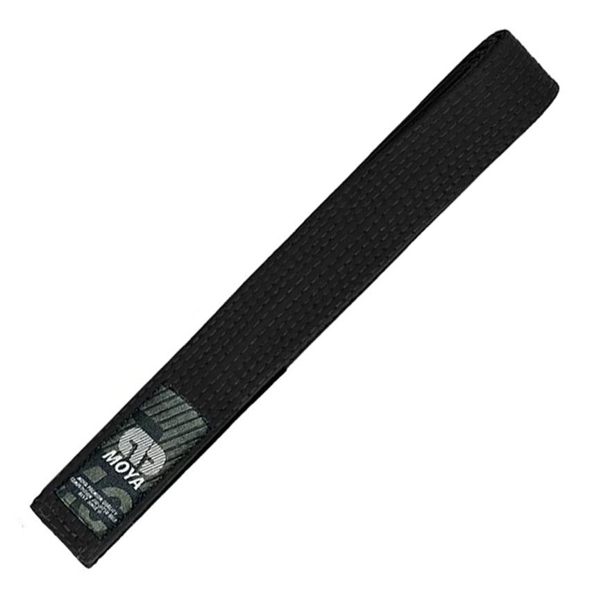 Moya Premium Jiu Jitsu Belt Black - The Fight Club