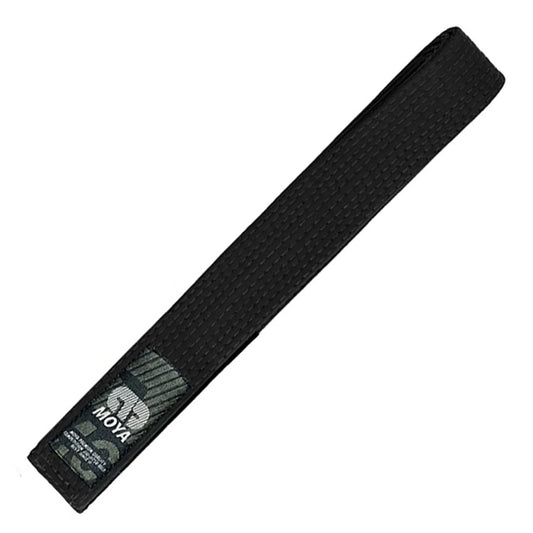 Moya Premium Jiu Jitsu Belt Black - The Fight Club