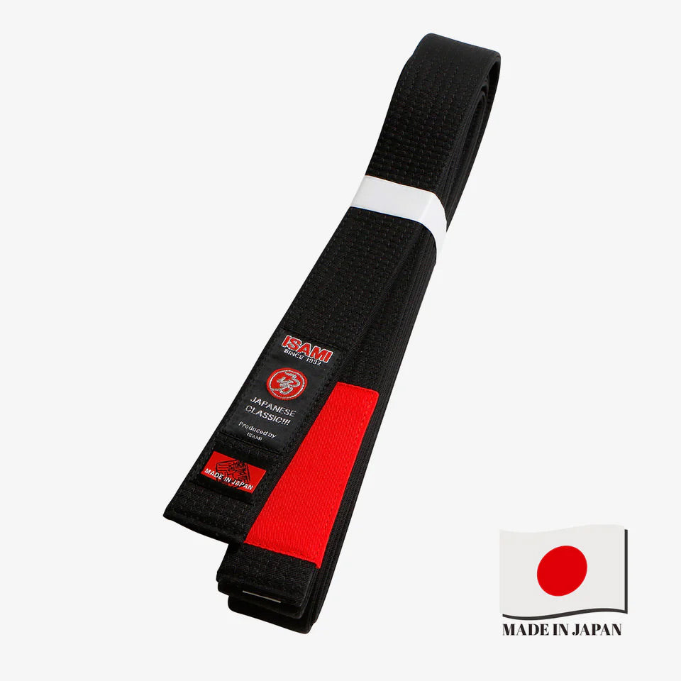 Isami Isami Made In Japan Jiu Jitsu Belt Black – The Fight Club