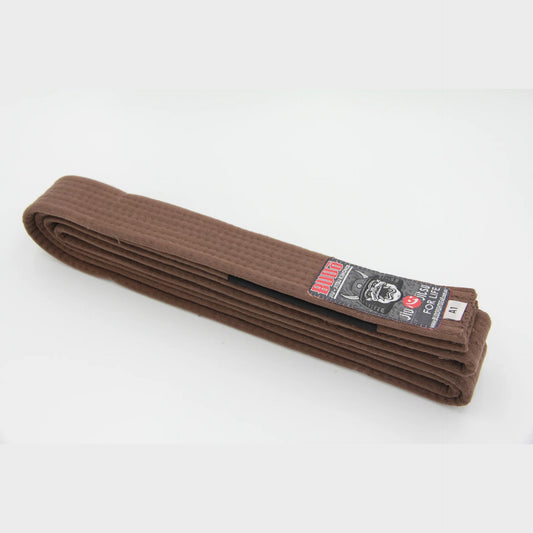 Budo Brazilian Jiu-Jitsu Belt Brown - The Fight Club