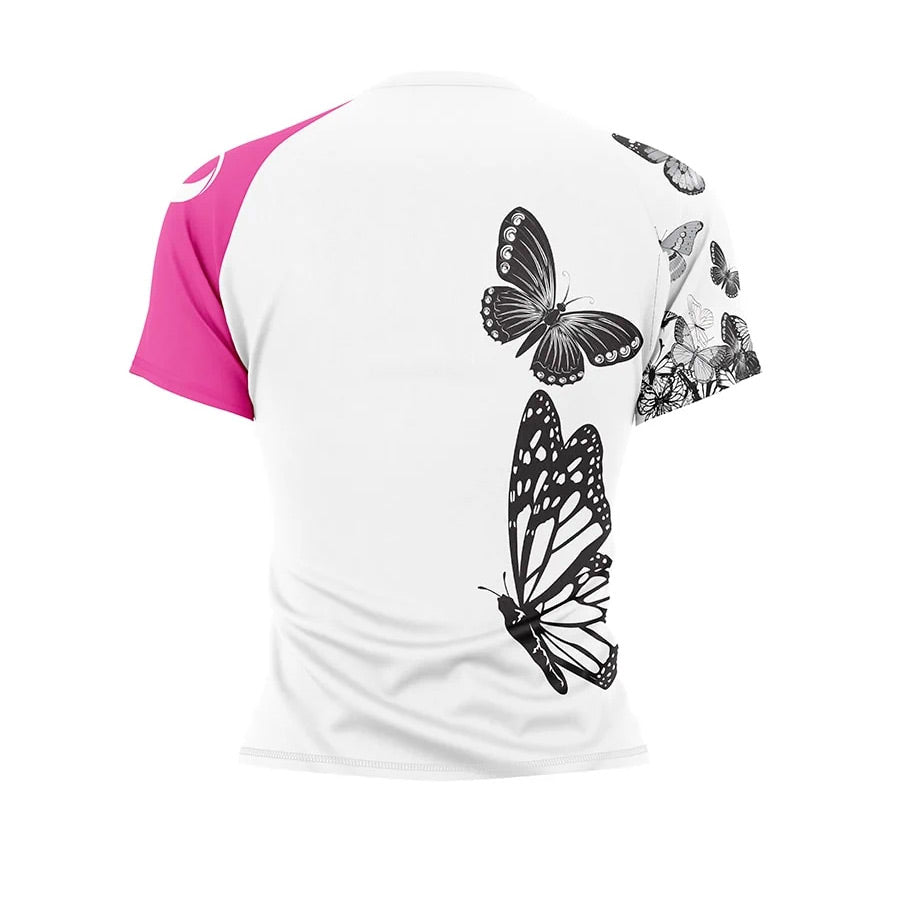 Braus Butterfly Kids No Gi Rash Guard - The Fight Club